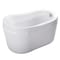Aqua Eden Freestanding Bathtubs, 51.75 L, 29.94 W, White, Acrylic VTRS523030 - alternate 1